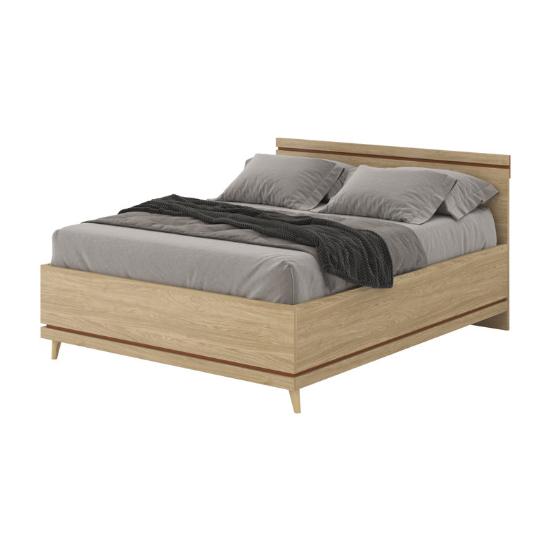 Holladay Bed, European Kingsize (160 x 200 cm), Beige