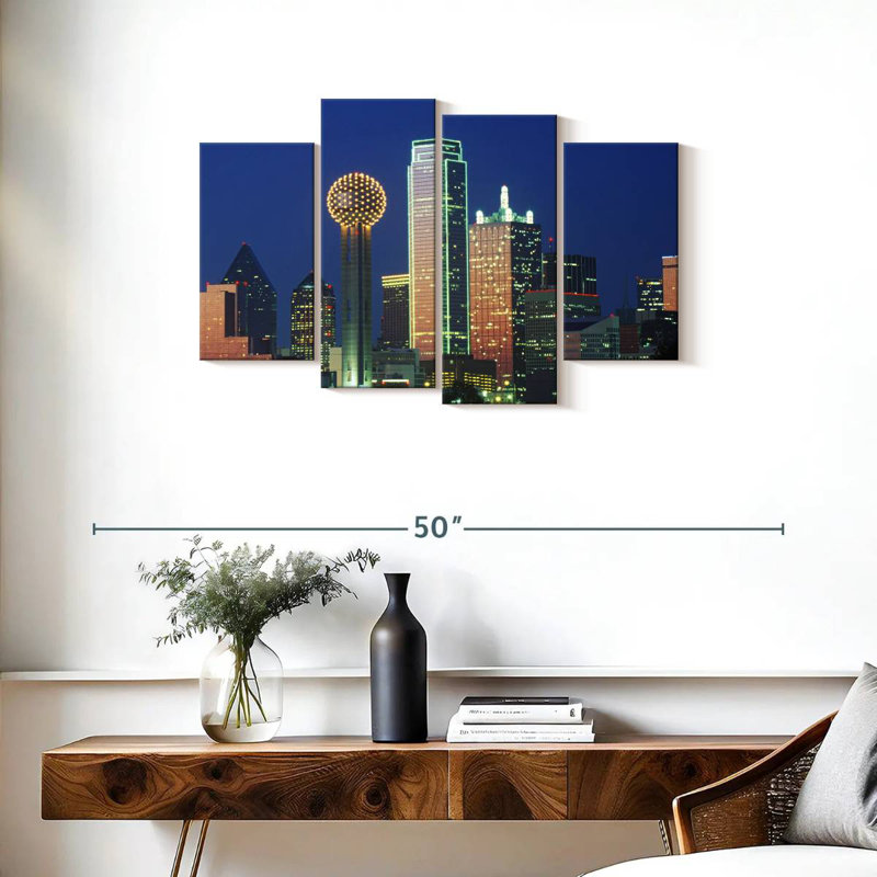 Lumières de l'horizon Sireci Dallas, H 22 po x l 36 po