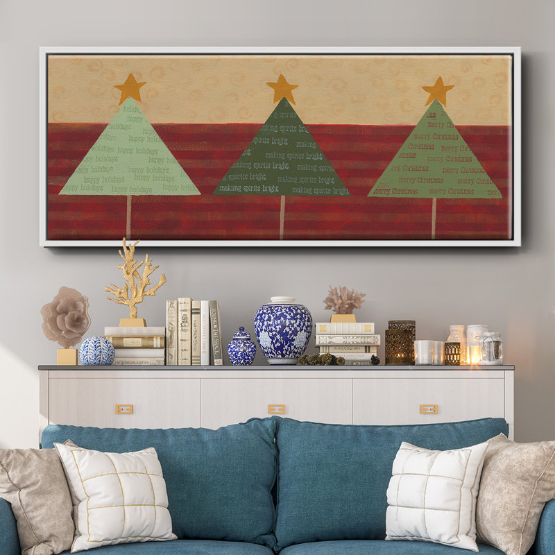 Merry Messages- Framed Canvas