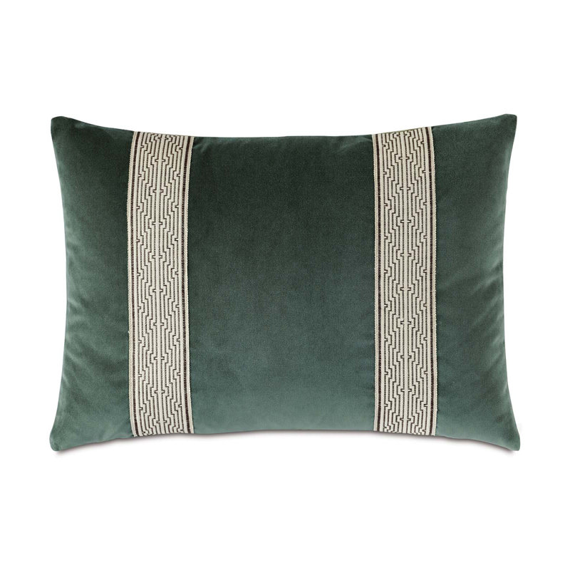 Echo Velvet Lumbar Pillow Cover & Insert