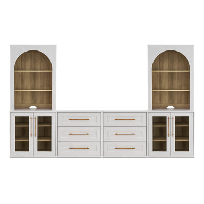 Danika 4 Piece Entertainment Center With Storage