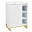 Ensemble de meuble-lavabo moderne pour petit espace