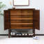 Armoire de rangement pour chaussures en bois massif 25 paires