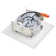 6.7 Wattage Square Downlight LED Retrofit 4" CCT Selectable