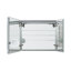 Colbey LED Medicine Cabinet with Defogger, Dimmer, Adjustable LED 3X Magnifying Mirror, Electrical Outlets-1157643559