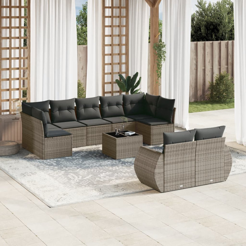 Ensemble de canapé de jardin Vidaxl
