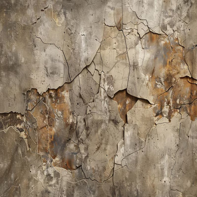 Industrial Patina Concrete Waves