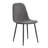 7-Piece Modern Industrial 71" Wood Dining Set with Metal Base and Upholstered Chairs-1543280685-1478954553