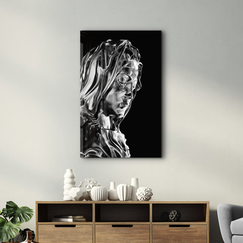 Peinture décorative en verre trempé