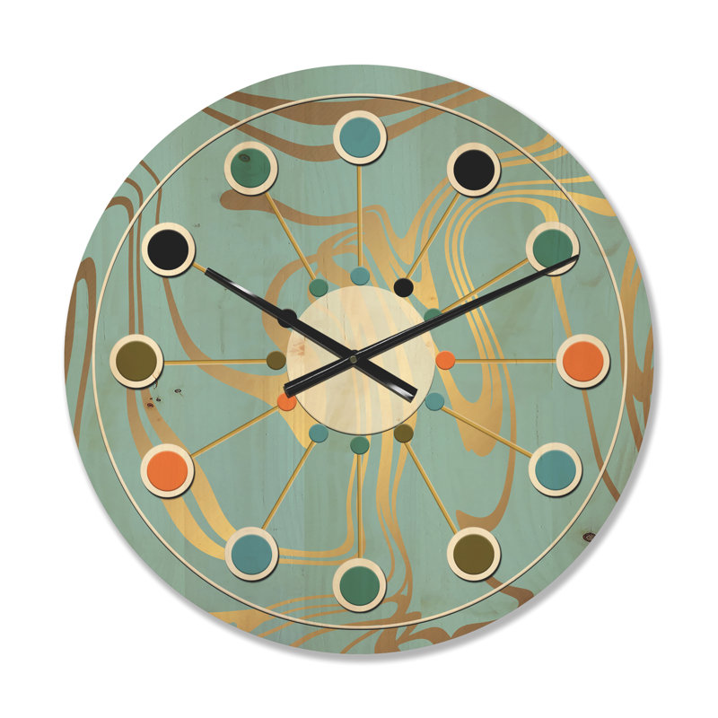 Horloge murale Marble Design I, Petit