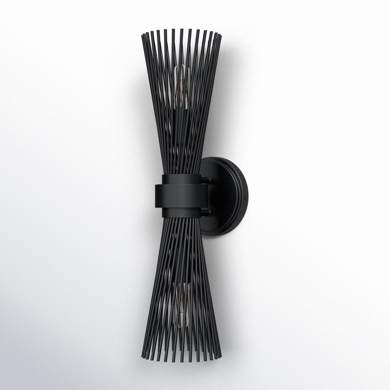 Iago Metal Wallchiere in Black, Black