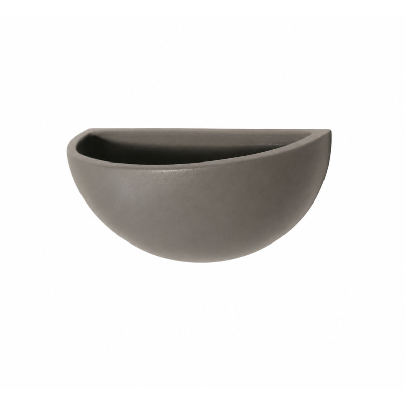 Nis Ceramic Half Moon, Dark Gray