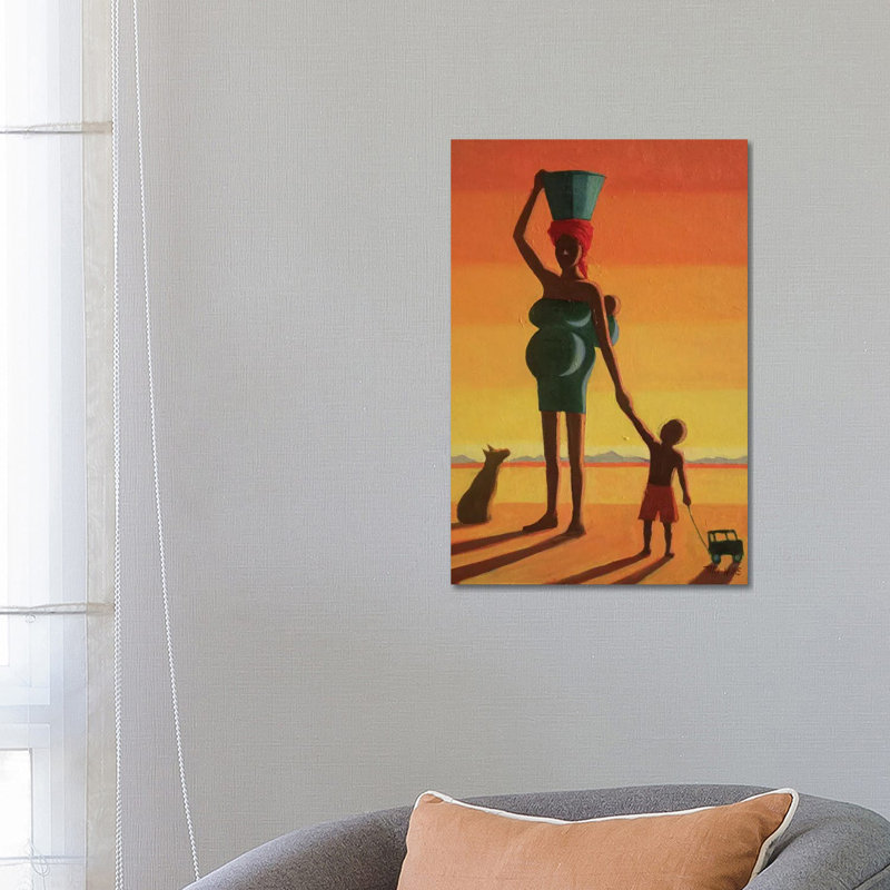 Matriarch 1 Piece Wrapped Canvas Painting, 66.04 cm H x 45.72 cm W x 1.91 cm D