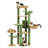 59" Cactus Multi-Level with Large Hammock, Scratching Post and 2 Perches Cat Tree