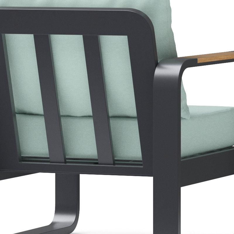 Andes Club Chairs (Set Of 2) - Spa Blue, Spa Blue