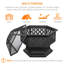 Jayce Hexagon Iron Fire Pit