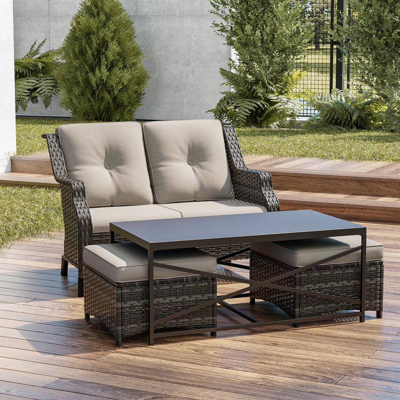 Anahit Outdoor Seating Group, Beige