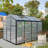 6X8 FT Greenhouse, Polycarbonate Greenhouse With Quick Setup Structure And Roof Vent, Aluminum Large Walk-In Greenhouse-113997883