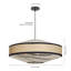 Luminaire suspendu tambour 1 lumière-1333012792