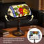 Lampe de table de banquier en verre coloré rétro 12,6 "avec base E26, ampoule incluse, interrupteur marche / arrêt pour bureau personnel, bibliothèque, chambre à coucher, bureau