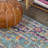 Eugena Geometric Medallion Blue/Multi Rug-653305510