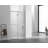 48'' - W x 76'' H Double Added Door Frameless Shower Door with-85752692