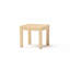Paulet 20" W x 20" D Square Solid Acacia Wood Outdoor Side Table