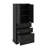 72.2'' High Freestanding Bathroom Cabinet  3 Drawers (Partitioned Standard Deep) Adjustable Shelf-1646288660
