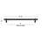 GlideRite 9 in. (228mm) Center to Center Solid Bar Pull-103557792