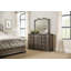 Woodlands Flat Beveled Mirror