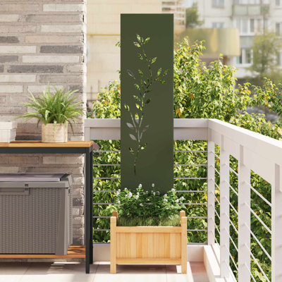 vidaXL Garden Privacy Screen Partition Outdoor Decor Modern Decorative Barrier