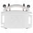 Murphy Tool-Free 300 Lb. Capacity, Adjustable Bath & Shower Chair with Back