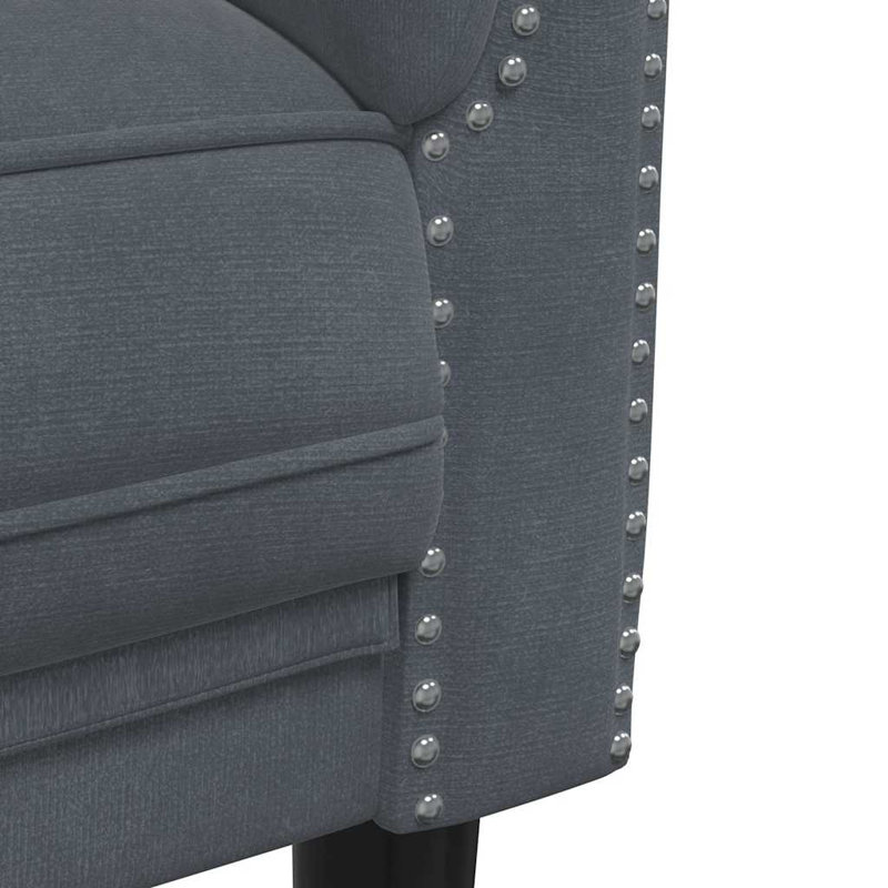 Canapé Winston Porter 2 places, H 29,1 po x l 71,7 po x P 30,3 po, Vert foncé, 2 places