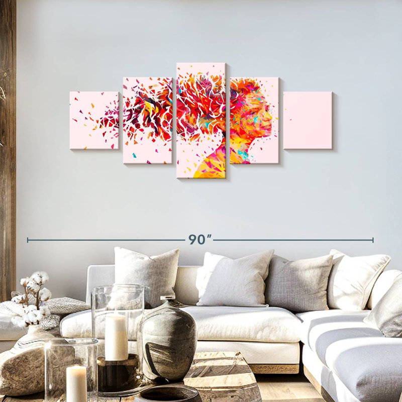 Wind, 30" H x 68" W