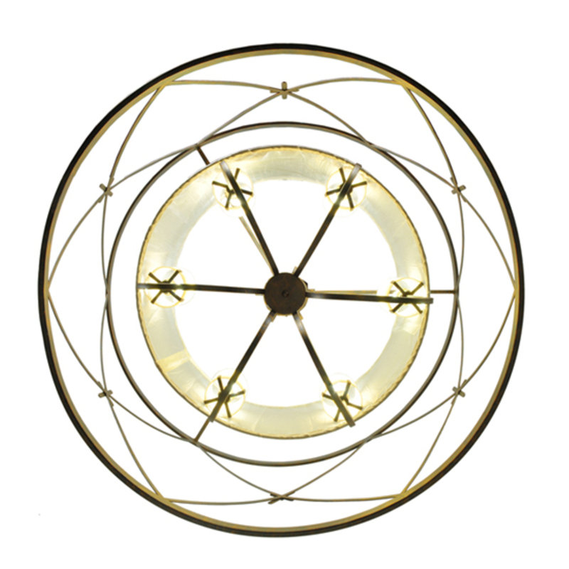 Penelope 6 - Light Drum Chandelier