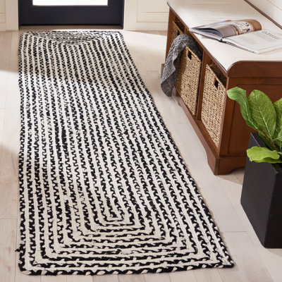 Stelvio Handmade Cotton Striped Rug