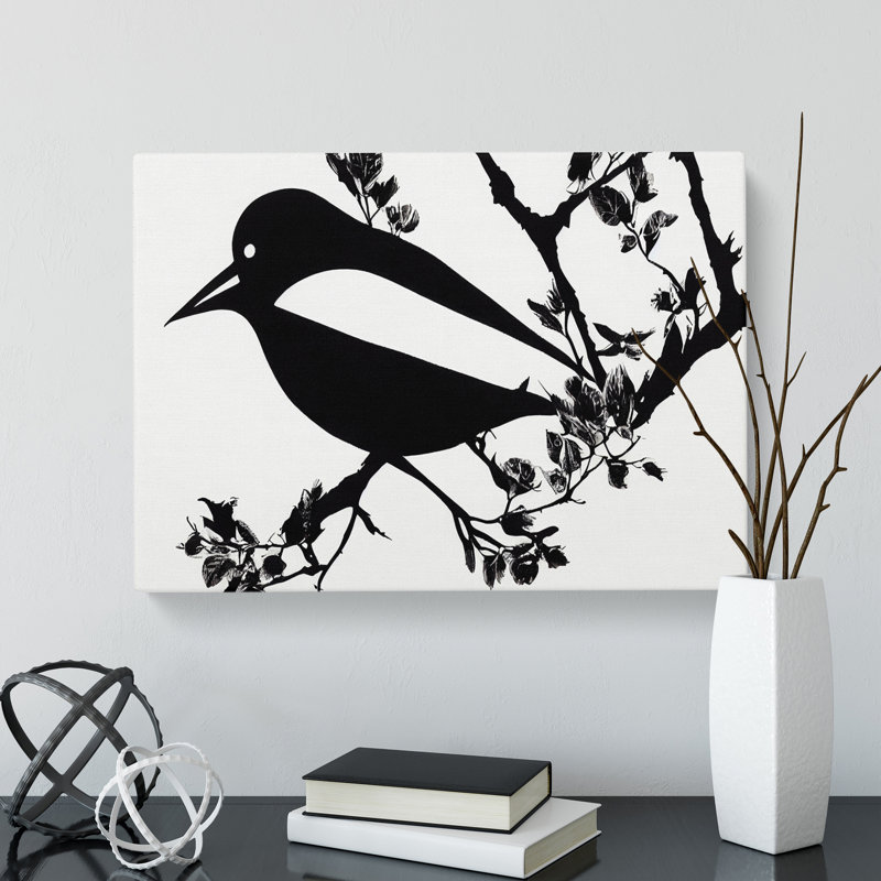 Eye Opening Bird - Wrapped Canvas, 35cm H x 50cm W x 3cm D