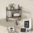 2 Piece Accent Shelf with Towel Bar