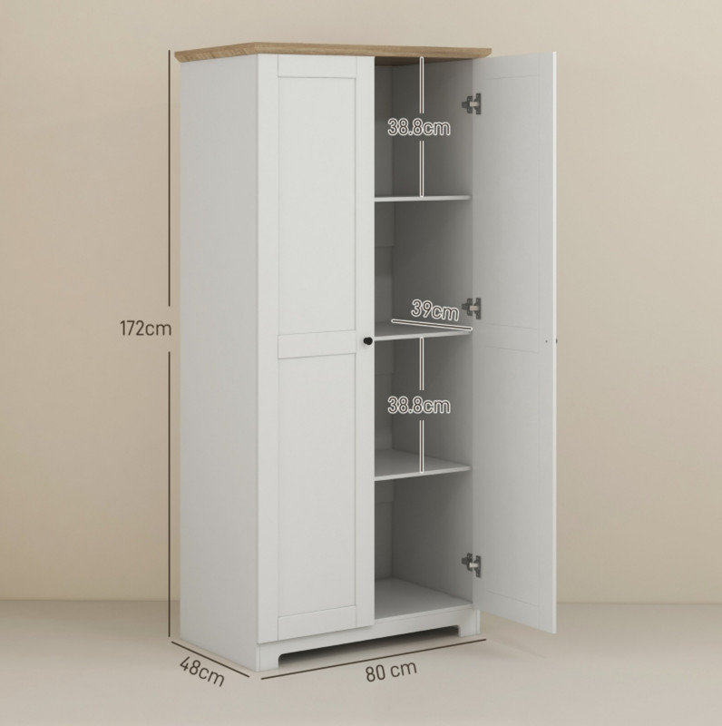 2 -Door Rectangle Accent Cabinet