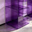 Console mauve en acrylique-133386592