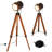 Kenishia 55'' Matte Tripod Floor Lamp
