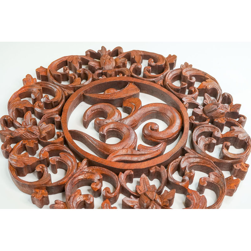 Handmade Wall Decor on Solid Wood