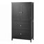 Armoire de rangement moderne avec deux portes et tiroirs-1921977842