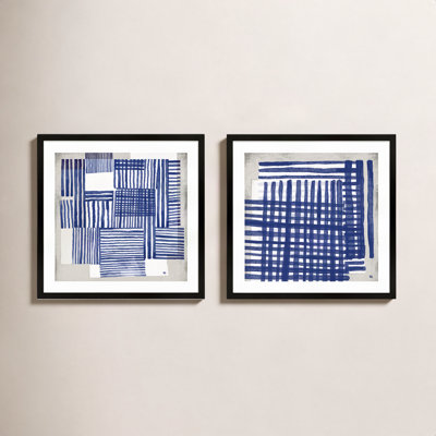 Weaving 2-Piece Painting Set by Marco Marella