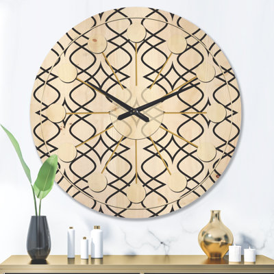 Solid Wood Wall Clock