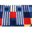 One-of-a-Kind 4' X 9' 1970s Runner Area Rug in Blue