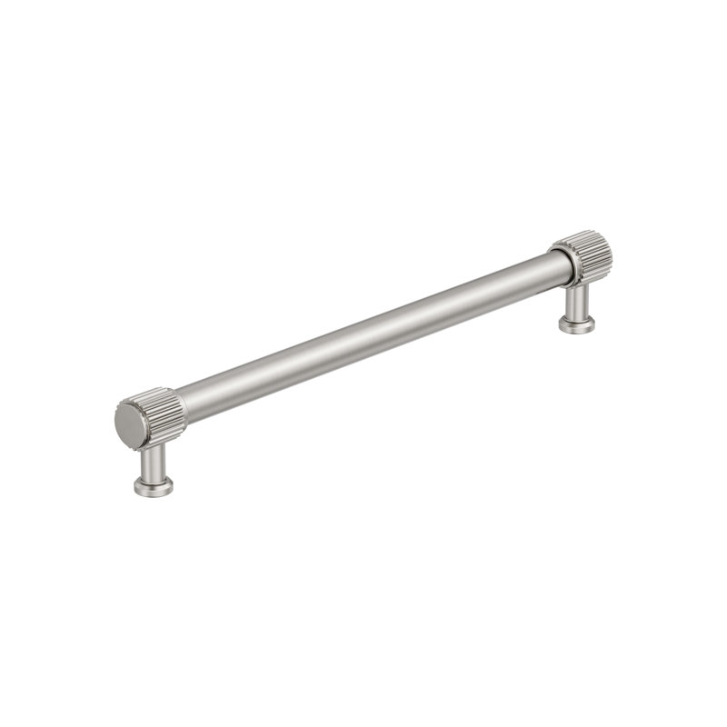 Farewind Centre-to-Centre Cabinet Pull, 8 13/16", Satin Nickel