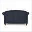 Chaise longue pour canapé Sofas, style traditionnel contemporain | Gris anthracite | Tissu