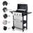 Dax Outdoor 25,650BTU 3-Burner Propane Gas Grill with Side Table