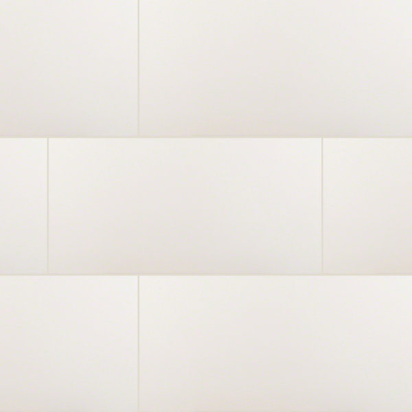 Segment Blanc 12 in. x 24 in. Matte Porcelain Floor and Wall Tile